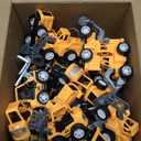 Juuxncgv 24PCS Mini Construction Vehicles,Play Figure Vehicles,Pull Back Engineering Vehicles,Toy Figure Construction Vehicles,Small Construction Toys for Birthday Party Favors,Gifts