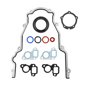 TCS45993 Timing Cover Gasket Seal Set Compatible with GM Chevy Silverado Suburban Tahoe Cadillac Escalade GMC Sierra Yukon Buick 4.8L 5.3L 5.7L 6.0L 6.2L Gen III IV V Engine LS LS1 LS2 LS3 LS6 LQ9 LQ4