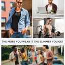 Nebility Mens Shapewear Fajas para Hombres Compression Shirt Men Body Shaper Tank Top Compression Undershirt Sleeveless Vest (M)