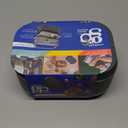 Crock-Pot 28-Ounce Mini Electric Heated Lunch Box, Portable Food Warmer, Perfect for Travel, Car, On-the-Go, Keeps Food Warm, Spill-Free, Dishwasher-Safe, Ideal Gift for Men and Women, Gray