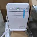 Uhome 12000 BTU Portable Air Conditioner w/Heater up to 450 Sq. Ft, Ac Heater Combo Window Unit, Portable AC Unit with Dehumidifier & Fan, Cools & Heats, Remote Control and Window Kit Included, White