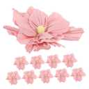 BRIGHTFUFU 10pcs Crepe Paper Flowers Elegant Tissue Paper Floral Decorations for Weddings Parties and Nursery Wall Decor Room Decor