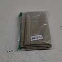 Rectangle Tablecloth Linen Textured Waterproof & Stain Resistant Table Cloth Wrinkle Free Decorative Fabric Farmhouse Table Cover for Dining/Party/Buffet/Wedding, 52 x 70 Inch, Mocha