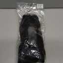 KooKaStyle Clip in Hair Extensions 4PCS Long Wavy Synthetic Dark Black Brown Fiber Double Weft Natural Thick Hairpieces 24Inch for Women