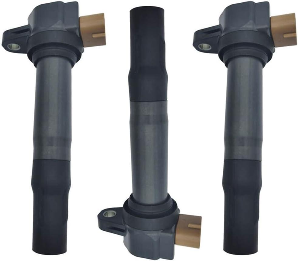420666140 3pcs Set Ignition Coils Compatible with Sea-Doo ALL Spark 900 ACE, RXP RXT GTX 300 HP Replace#420666141 420666142
