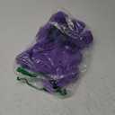 Frienda 10 Pcs Fluffy Car Steering Wheel Covers Handbrake and Gear Shift Cover Seat Belt Shoulder Pads Diamond Mat Ignition Ring Ball Key Chain Armrest Box Mat Car Accessories Set(Purple)