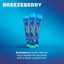 Alani Nu BREEZEBERRY, Energy Sticks Drink Powder, 200mg Caffeine, Pre Workout Performance with Antioxidants, On-The-Go Drink Mix, Biotin, B Vitamins, Zero Sugar, 5 Calories, 10 Pack (EXP 04/01/28)