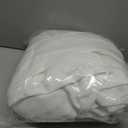 Prism 10x9ft Organic Cotton White Backdrop Curtain for Parties Soft Fabric Drapes Wedding White Curtain Backdrop for Birthday Party Decorations Background for Photography 5x9ft, 2 Panels