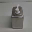 2L Sauce Dispenser Pump Stainless Steel Condiment Pump Station Condiment Pump Dispenser with 2.1 Quart Jar (2L Jar)