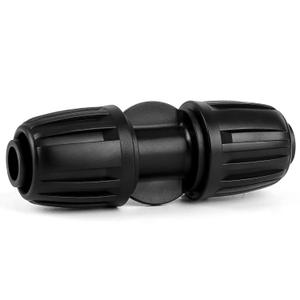 14 Pcs 1/2 Inch Irrigation Tubing Coupling Fittings, (1/2" ID x0.6-0.65" OD) 16mm Drip Tubing Barbed Locked Nuts Connectors Anti-Drop 1/2" Coupler Parts for Garden Lawn Irrigation System