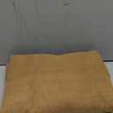 NICETOWN Semi Sheer Linen Curtains Flax Texture 84 inch Length, Rod Pocket & Back Tab Linen Blend Window Drapes Privacy with Light Filtering for Bedroom/Laundry, Camel, W52 x L84, 2 Panels (52"W x 84"L (Pack of 2))