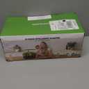 Ahopegarden Hydroponics Growing System Kit Indoor Herb Garden with Grow Light 12 Pods, with LCD Touch Panel Hydroponic Planter, Planting Height Up to 17", Grower Harvest Fresh Veggie Lettuce, Black