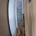 Lasko Cyclone Pedestal Fan, Adjustable Height, Remote Control, Timer, 3 Speeds, for Bedroom, Kitchen, Office and Living Room, 18", White, 1885, Large