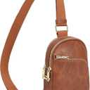 INICAT RFID Blocking Sling Bag, Anti Theft Crossbody Bag for Women Compact Travel Purses Leather