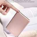 [0.3" Ultra Slim] [Alloy-Made] ULiXWH for Magsafe Portable Charger for iPhone, 2026 Upgrade 5000mAh Fast Charging Magnetic Power Bank, Wireless Battery Pack for iPhone 17 Air 16 15 Pro Max 14 13, Pink