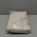 DUALIFE 120 Inch Long Back Tab Beige Long Curtains - Rod Pocket Blackout Tall Window Drapes for Bedroom Thermal Insulated Room Darkening Curtains for Living Room (W52 x L120 Inch, 2 Panels)