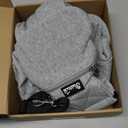 SlowTon Dog Carrier Sling - Thick Padded Adjustable Shoulder Strap Dog Carriers for Small Dogs, Puppy Carrier Purse for Pet Cat with Front Zipper Pocket Safety Belt Machine Washable (Light Gray, M)