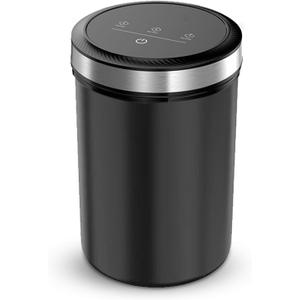Irishom Vacuum Coffee Canisters with Airtight Lids 33 Auto Vacuum and Stop Touch Screen Storage Jar 1.6L/54oz (Black) Irishom Vacuum Coffee Canisters with Airtight Lids 33 Auto Vacuum and Stop Touch Screen Storage Jar 1.6L/54oz (Black)