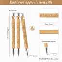 Tellingyou 60 Pcs Employee Appreciation Gifts Bulk Inspirational Spiral Notebooks 2026-2027 Planner Pocket Notepads with Motivational Pens Thank You Gifts for Teacher Coworker Volunteer