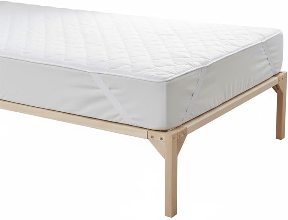 Gilbin, Quilted Cot Size Mattress Pad, 30 x 75 (White)