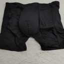 NonEcho Men Padded Underwear Briefs Boxers Men Butt Booster Hip Enhancer 4 Detachable Pads (Black1, XL)