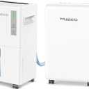 1500 Sq.ft*1 and 2000 Sq.ft *1 Dehumidifie for Basement, Trazico Dehumidifiers for Home Large Room with Drain Hose, Smart Humidity Control, 3 Modes, 24H Timer, Ideal for Bedrooms, Bathroom
