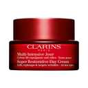 Clarins Super Restorative Day Cream | Anti-Aging Moisturizer For Mature Skin Weakened By Hormonal Changes | Replenishes, Illuminates & Densifies Skin | Lifts & Smoothes | Targets Age Spots & Wrinkles