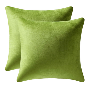 Dezene Throw Pillow Covers 45×45 Chartreuse 2 Pack