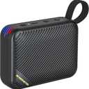 Monster S360 Portable Bluetooth Speaker, IPX7 Waterproof, Bluetooth 6.0, 20H Playtime, Powerful Stereo Sound, Support TF Card, Clear Hands-Free Calling Speaker for Home, Outdoors and Travel