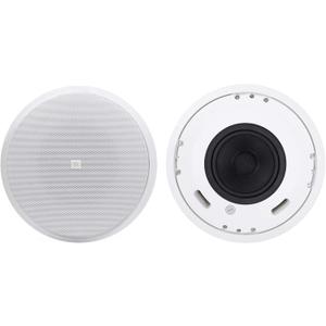 JBL Professional Control 226C/T 6.5-Inch Coaxial Ceiling Loudspeaker with High-Frequency Compression Driver and Multi-Tap Transformer, Sold as Pair, White