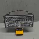 Cordless LED Work Light, Dewalt Battery Compatible, LIVOWALNY 100W 10000LM 7" Flood Light, USB & Type-C & Low Voltage Protection & 140° Pivot Head, LED Flashlight for Emergency & Field Use