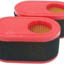 2 Pack 951-12260 751-12260 Air Filter Replace for MTD 937-05065 CRAFTSMAN 33904 With 951-12256 751-12256 Pre Filter Fit MTD Huskee LT3800 LT4200 4P90MUD 4P90HUB engines Lawn Mower
