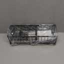 Cisily Extra Large Sink Caddy Organizer with Drying Stone, Black Sponge Holder for Kitchen, Dish Brush Holder for Countertop, Kitchen Decor Storage and Essentials