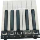 Replacement Black White Digital Piano Keys for Yamaha Keyboard PSR-S550 S650 S670 E403 E423 E433 KB280 KB290