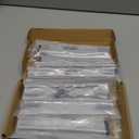 12 Pack Matte Black 7 Inch(177mm) Hole Center Kitchen Cabinet Handles Cabinet Pulls Kitchen Drawer Pulls Hardware for Cupboard Dresser Handles Bathroom