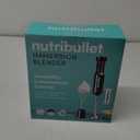 nutribullet NBI50100 Immersion Blender Arm & Whisk Attachment, For Smoothies, Soups & Dips, 350 Watt, Charcoal Black,2" L X 2" W X 16" H