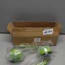 Pet Bath Brush with Shampoo Dispenser, Dog Bath Brush and Grooming Massage Brush for Dogs & Cats, Easy Dog Washing Brush for Short and Long Hair, Coarse and Fine Teeth 2pcs (Green)