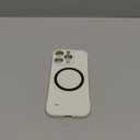 Frameless Magnetic Series Designed for iPhone 16 Pro Case[Compatible with MagSafe] Borderless Ultra Thin Slim Fit,Lightweight Minimalist Hard PC Yet Protective Shockproof Cover,White