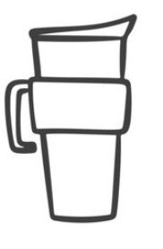 Bwell Tumbler Silicone Sleeve, 2 pack