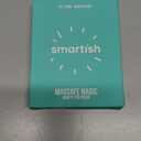 Smartish MagSafe Suction Mount - WallFlower - 3 in 1 Reversible Magnetic Phone Grip Finger Loop, Suction Mount, Kickstand w/Universal MagSafe Adapter Kit for Apple iPhone - Black Tie Affair