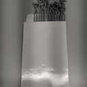 24 Pcs Magic Wire Hidden Shelf Brackets Support, 7-3/4in x 1/8in Concealed Installation Hidden Invisible Shelf Bracket for Kitchen Cabinet Cupboard Bookcase Closet