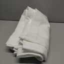 SARO LIFESTYLE Hemstitched Border Tablecloth, White, 70"x120"