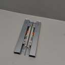 Pair Undermount Drawer Slides Bottom Mount Pull Out Shelf Slider Under Mount Drawer Glides Full Extension Soft Close Drawer Runner Shelf Track for Kitchen Face Frame or Frameless Cabinet Drawer (10 Inch)