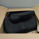 Ergonomic Seat Cushion, Office Chair Seat Cushions with L-Shaped Design, Memory Foam Orthopedic Cushion with Coccyx Hollow, Lumbar Support & Tailbone Pain Relief for Car, Truck, Gaming Chair (Black)