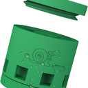 Aquarium Safe Snail Catcher - Reusable Snail Containment Tool for Fish Tanks (Green)