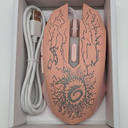 VersionTECH. Wireless Gaming Mouse, Rechargeable Computer Mouse Mice with Colorful LED Lights, Silent Click, 2.4G USB Nano Receiver, 3 Level DPI for PC Gamer Laptop Desktop Chromebook Mac-Black