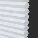 Persilux Light Filtering Cellular Shades Cordless Window Shades for Home Room Darkening Accordion Blinds for Door Home, Sun White, 48" W x 60" H