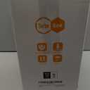 Turbo Bee 200 Sets 12 OZ Clear Plastic Cups with Lids and Straws, Disposable To Go Iced coffee cups with lids for Cold Drinks, Smoothie, and Slushie