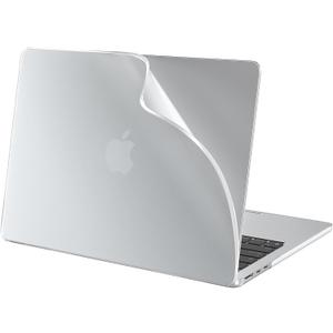 BlueSwan for MacBook Air 13-inch Case, 2026-2022 M5 M4 M3 M2, Anti-Scratch Flexible Protective Laptop Cover with Grippy Matte Texture, Slim and Easy Installation, Frosted White