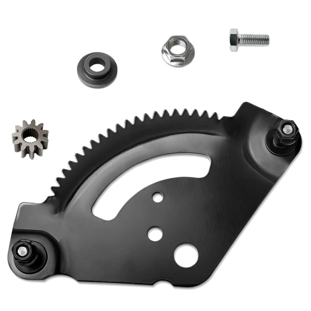 717-1550 Steering Gear Pinion Gear Compatible with MTD Bo Lens Cub-Cadet LTX1045 LT1050 Lawn Mower, Steering Sector Plate Fit for Troy-Bilt Toro Craftman, Replaces 717-1550F 717-1550 717-1554
